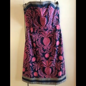 Lilly Pulitzer Bowen Pineapple Cocktail Dress